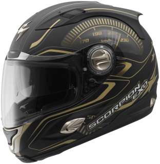 NEW Scorpion EXO 1000 RPM Motorcycle Helmet Black Gold  
