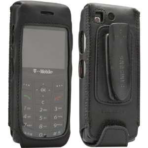   Mobile Leather Fitted Case with Swivel Clip for Samsung Trace T519