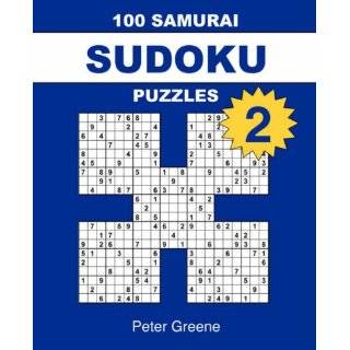 100 Samurai Sudoku Puzzles 2 by Peter Greene ( Paperback   Sept. 25 