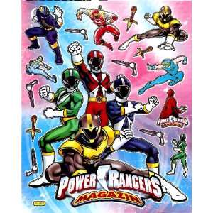  Mighty Morphin Power Rangers Fox Kids Sticker Sheet BL089 
