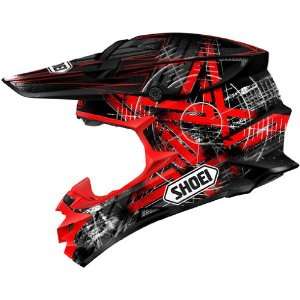 Shoei VFX W Crosshair Motocross Helmet TC 1 Red Extra Large XL 0145 