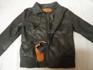 Brand New Women Black Leather Bomber Removable Hooded Jackets  