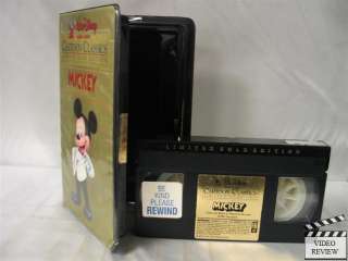 Mickey   Cartoon Classics Limited Gold Edition VHS  