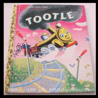 Little Golden Book Classic Tootle the train  
