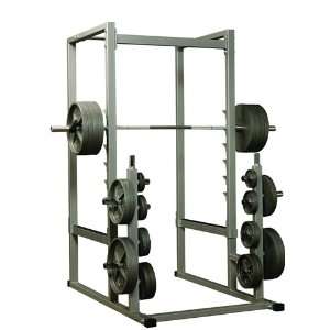    Fitness Edge 8 Foot Squat Cage With Storage Rack