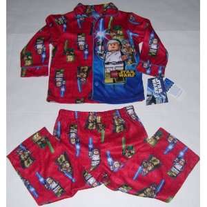  Lego Star Wars Little Man Boys PJ / Pajamas Kids Size 4T 