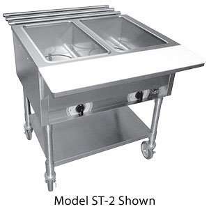   Steam Table with Stainless Steel Legs and Und