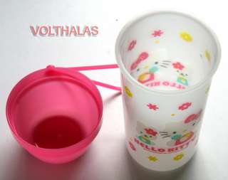   Hello Kitty Waterbottle* NEW Sanrio Small Pink Kids Water Bottle 180ml