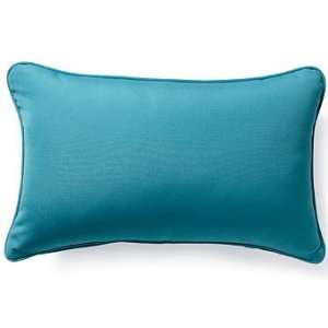  Outdoor Outdoor Lumbar Pillow in Sunbrella Blue   24 x 16 