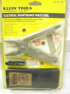 Klein Tool Electrical/Maintenance Multi Tool includes bits/holder, and 