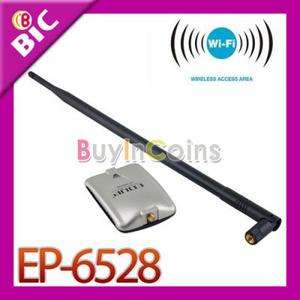  High Powerful USB Wireless WIFI Adapter Card with 10DBI Antenna  