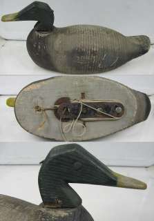 Nice Antique 1930’s Wood Duck Decoy Animal Trap Co Pascagoula, Miss 