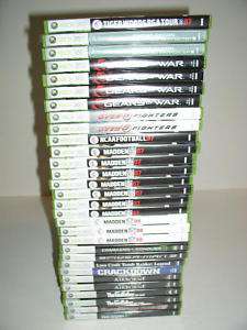 Xbox 360, 30 EMPTY Video Cases w/Manuals, NO GAMES  