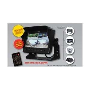   Zone Defense ZDI 606QDVR Quad DVR monitor 7 touch screen: Automotive