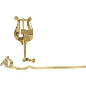   Trophy Brass Marching Lyres Trombone 9/16 Clamp Musical Instruments