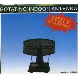  UHF/VHF/FM Rotating Indoor Antenna Electronics