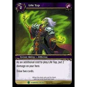   Life Tap UNCOMMON   World of Warcraft Heroes of Azeroth Toys & Games