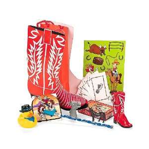 Western Boot Shaped Filled Treat Bag (1 pc)
