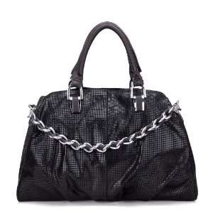   Shoulder Bowling Bag Handbag Stachel Tote Chain Women Black 1170033 01