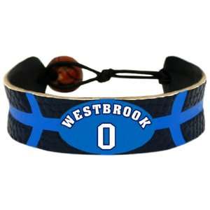 NBA Oklahoma City Thunder Russell Westbrook Team Color Jersey Bracelet
